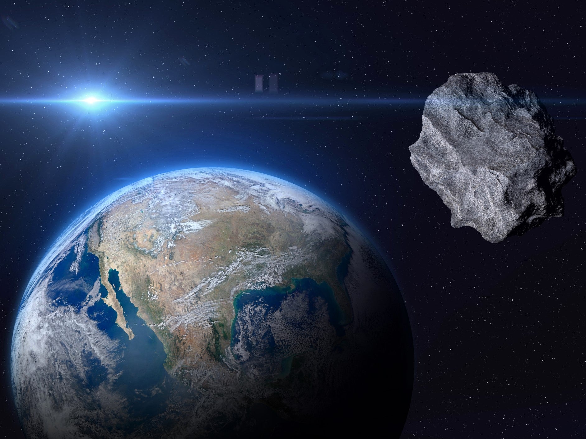 Large asteroid 2025 near earth